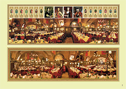 Wappensaal Exklusiv mit Mozart Tafel und Hofjagd 02